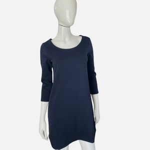 Club Monaco Navy Blue  3/4 Sleeve Dress size 2